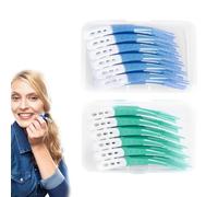 Interdental Brushes, Interdental Brushes for Teeth Cleaning, Gum Soft Picks for Interdental Care, Ideal for Wedding Parties and Anniversaries, Dimensions 9 x 7 x 3 cm