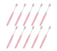 Interdental Tooth Brush 10 Pack | Braces & Alignment Care | Thorough Care Teeth/Gums/Wisdom Teeth | Soft Fibers & Rubber Handle for Comfort