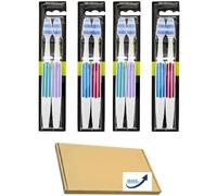 Interdental Toothbrush Firm Head (Twin Packs X 4) | Total 8 Tooth Brushes
