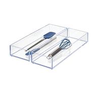 InterDesign Drawer, Kitchen and Bathroom Organization Silverware, Spatulas, Gadgets, L