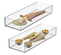 InterDesign Drawer, Kitchen and Bathroom Organization Silverware, Spatulas, Gadgets, L
