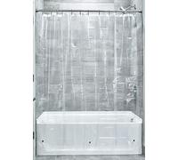 InterDesign iDesign Vinyl Shower Liner, 72" x 96", Clear