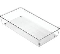 InterDesign Linus Organiser Tray, Large Plastic Drawer Insert, Works Well as Accessories Organiser, Clear - Amazon Vine