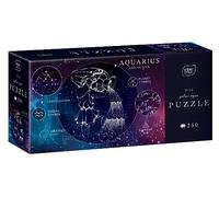 Interdruk - 250 Piece Jigsaw Puzzle for Adults - Zodiac Signs - Aquarius