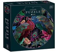 Interdruk - 500 Piece Round Jigsaw Puzzle for Adults - Secret Garden no. 1, 63 cm (diameter)