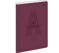 Interdruk ACADEMY A4 Squared Notebook - Stapled - 120 pages - 90 gsm Premium Quality Super Smooth Paper - Rounded Corners