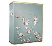 Interdruk Arch File A4 75 mm - Metallic Design - Satin Gold Birds, A4+