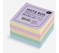 Interdruk Coloured Memo Cube 85 x 85 x 35 mm Glued Back