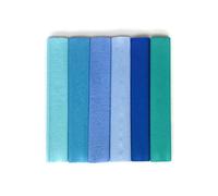 Interdruk Crepe Paper Rolls - 25 x 200 cm - Set of 6 - Sea