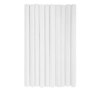 Interdruk - Crepe Paper Rolls for Kids, DIY and Decorations - Pack of 10 Reels (50cm x 200cm, 28g/m2) - 01 White