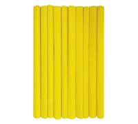 Interdruk - Crepe Paper Rolls for Kids, DIY and Decorations - Pack of 10 Reels (50cm x 200cm, 28g/m2) - 04 Yellow