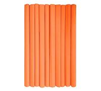 Interdruk - Crepe Paper Rolls for Kids, DIY and Decorations - Pack of 10 Reels (50cm x 200cm, 28g/m2) - 06 Dark Orange