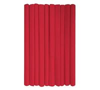 Interdruk - Crepe Paper Rolls for Kids, DIY and Decorations - Pack of 10 Reels (50cm x 200cm, 28g/m2) - 07 Red