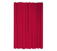 Interdruk - Crepe Paper Rolls for Kids, DIY and Decorations - Pack of 10 Reels (50cm x 200cm, 28g/m2) - 08 Dark Red