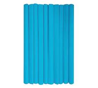Interdruk - Crepe Paper Rolls for Kids, DIY and Decorations - Pack of 10 Reels (50cm x 200cm, 28g/m2) - 20 Azure