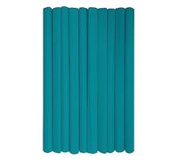 Interdruk - Crepe Paper Rolls for Kids, DIY and Decorations - Pack of 10 Reels (50cm x 200cm, 28g/m2) - 21 Teal
