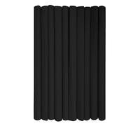 Interdruk - Crepe Paper Rolls for Kids, DIY and Decorations - Pack of 10 Reels (50cm x 200cm, 28g/m2) - 30 Black