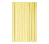 Interdruk - Crepe Paper Rolls for Kids, DIY and Decorations - Pack of 10 Reels (50cm x 200cm, 28g/m2) - 33 Pastel Staw Yellow