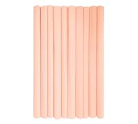 Interdruk - Crepe Paper Rolls for Kids, DIY and Decorations - Pack of 10 Reels (50cm x 200cm, 28g/m2) - 35 Pastel Peach Orange