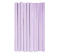 Interdruk - Crepe Paper Rolls for Kids, DIY and Decorations - Pack of 10 Reels (50cm x 200cm, 28g/m2) - 36 Pastel Lavender Purple
