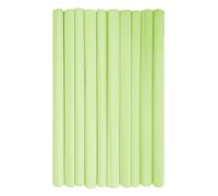 Interdruk - Crepe Paper Rolls for Kids, DIY and Decorations - Pack of 10 Reels (50cm x 200cm, 28g/m2) - 40 Pastel Lime Green