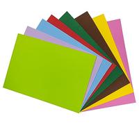 Interdruk - DIY Craft Foam Sheets - 8X A4 Sheets - Assorted Basic Colours
