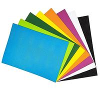 Interdruk - DIY Craft Foam Sheets - 8X A4 Sheets - Assorted Wave Colours