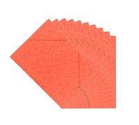 Interdruk - Elasticated File Folder A4 - Colorspan 3-Flap Folder - Pressboard - Orange (10-Pack)