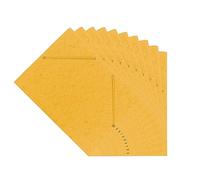 Interdruk - Elasticated File Folder A4 - Colorspan 3-Flap Folder - Pressboard - Yellow (10-Pack)