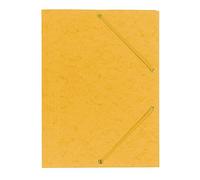 Interdruk - Elasticated File Folder A4 - Colorspan 3-Flap Folder - Pressboard - Yellow