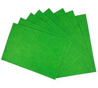 Interdruk - Felt Sheets - DIY Textile Fabrics Craft - 8X A4 Sheets - Dark Green
