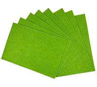 Interdruk - Felt Sheets - DIY Textile Fabrics Craft - 8X A4 Sheets - Light Green