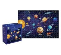 Interdruk Solar System Jigsaw Puzzle 250 Pieces for Kids + Stickers