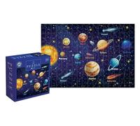 Interdruk Solar System Jigsaw Puzzle 250 Pieces for Kids + Stickers