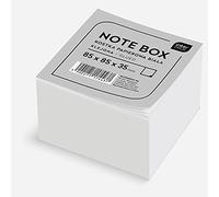Interdruk White Memo Cube 85 x 85 x 35 mm Glued Back