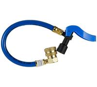 InterDynamics Certified AC Pro Car Air Conditioner R134A Refrigerant, AC Recharge Kit Includes Hose, 10 in, CERTMB134-1, Blue