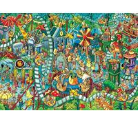 interest monkey Jigsaw Puzzles for Adults, 1000 Pieces Puzzle, Cartoon Painting Challenging Puzzles for Family Activity Game Nights Gifts Fidget Stress Relief