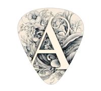 Interesting A guitar picks in three different thicknesses, suitable for electric guitar and band players