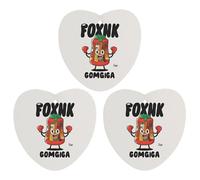 Interesting Boxing Kimchi Cartoon Car Air Freshener, 3 Pcs Love form Hanging Air Freshener Cards, Long Lasting Fragrance Scented Cards for Car, Home, Office Black-style