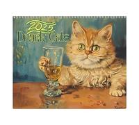 Interesting Cat Wall Calendar, Cat Calendar, Monthly Wall Calendar, 8.5 x 11 Inch Calendar Planner, Friends, Family, Children and Adults