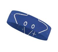 Interesting Face Star Headbands for Women & Men Sports Headband, Fits All Head Sizes, Ultra Absorbent & Non-Slip Sweatband for Running, Yoga, Gym