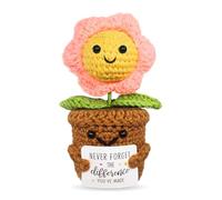 Interesting Handmade Crochet Flowers for Mom, Retirement Gifts for Women, Handmade Gifts for Teachers, Nurses, Colleagues, Bosses, Mother's Day, Birthday, Thanksgiving, Christmas Thank You Gift