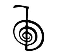Interesting KK Vinyl Car Sticker Decals Styling Art Cho Ku Rei Reiki Symbol Car Window Decor Bumper18*13CM