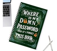 Interesting Notebook with Password: Notebook with Smart Index Page in Paper, Book with Password A | for Family, Friends, Adults, Men, Women, Home, Interior, Office, Study