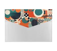 Interesting Shapes Folder Water-Resistant Accordion Files Organizer Moisture-Proof Expanding File Folder Pockets Reusable Clear File Folders Files Bags Document Holder