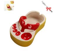 Interesting Shoe Tableware-French Fries Bowl, with Position for Tomato Sauce,for Storing Snacks such as Fried Potatoes,Fruits,and Candies,for Use in Home Kitchens, Birthday Parties,and Holiday Parties