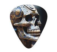 Interesting Skeleton Guitar Picks Set-Premium Abs Material,Various Thicknesses-Enhance Your Playing Experience