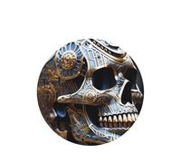 Interesting Skeleton Round Fragrance Cards Set, Lavender Hanging Air Freshener For Car Home Decor, 10 Or 24 Pcs