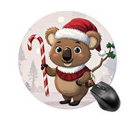 Interesting Wombats Round Mouse Pad Smooth Glide Gaming Mousepad Extra Density Portable Comfortable Mouse Mat for Desk, Home, Office 7.8x7.8 Inches