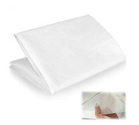 Interfacing for Sewing Iron On 300 x 100 cm Fusible Interfacing Medium Weight 55g/m² Interface Fabric Non Woven Single Sided Fusible Fleece Lining Fabric for Quilting Crafting Collars Making,White